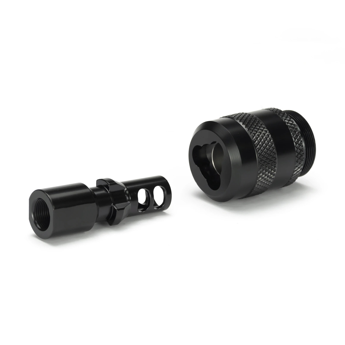 308 3n1 Hybrid Flash / Muzzle Brake / Solvent Trap Adapter - Mid