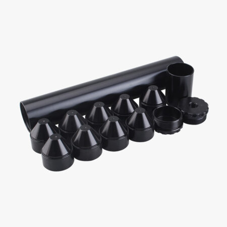 VitoWhisper 10 Inch Aluminum Solvent Trap Kit fuel filter suppressor silencer