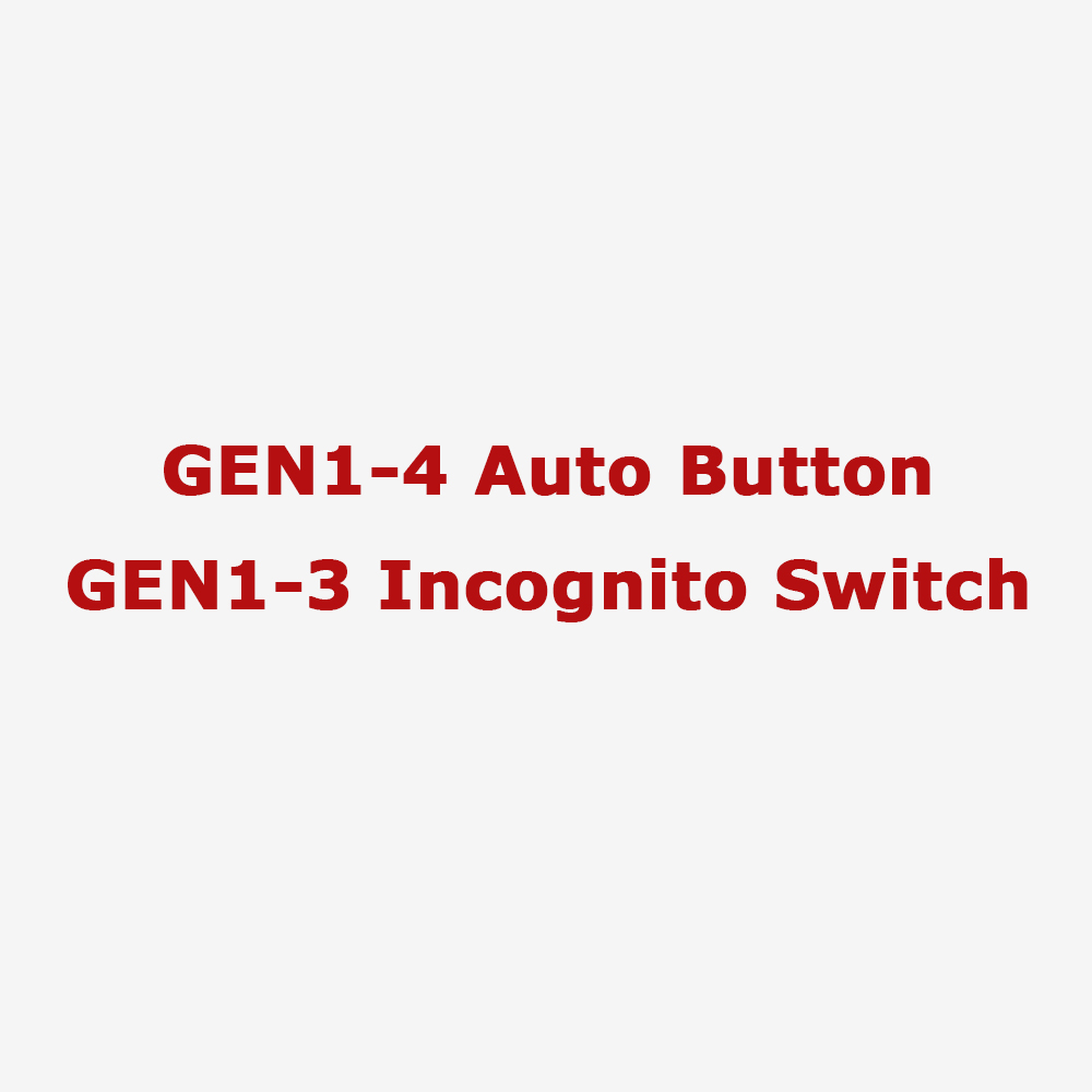 Vitowhisper gen4 gen3 auto switch button